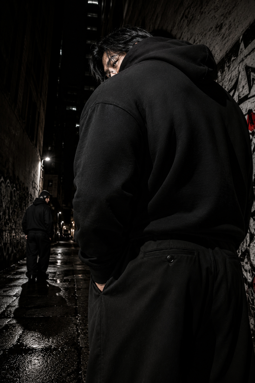 V-Taper Alley Editorial AI image prompt preview generated with Synterial